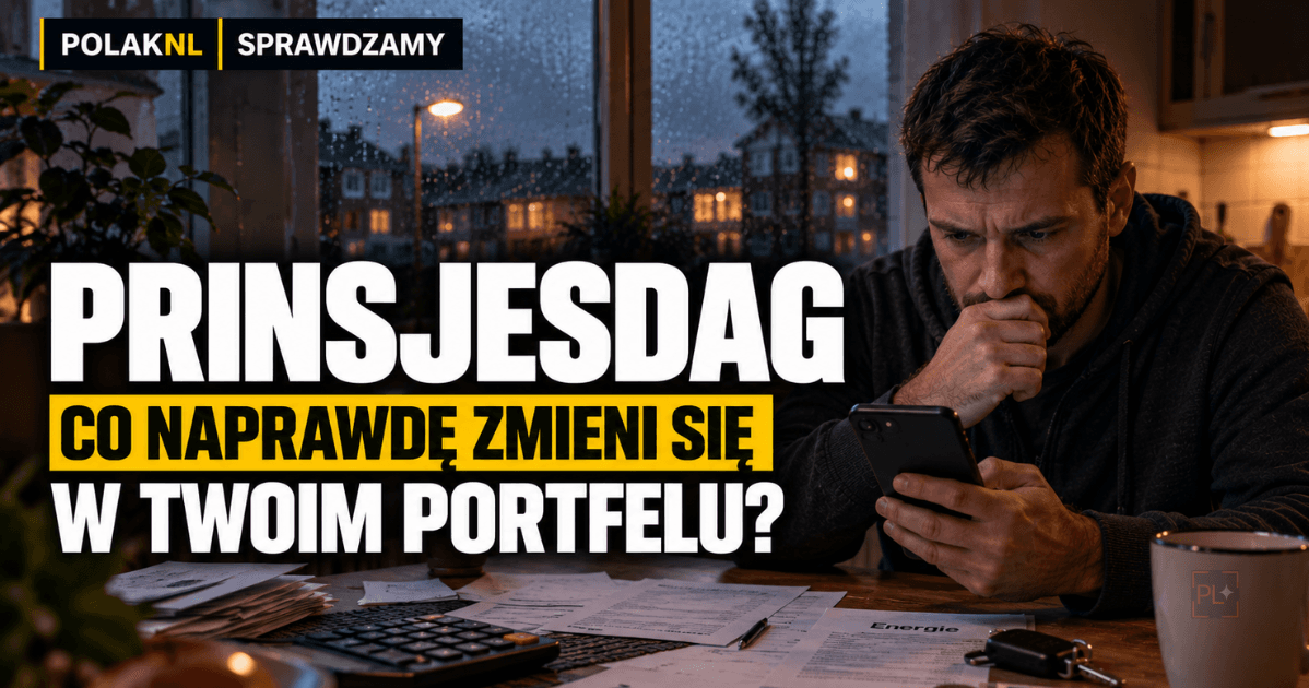 Prinsjesdag 2026: sprawdzamy 5 rzeczy, które krążą po Facebooku